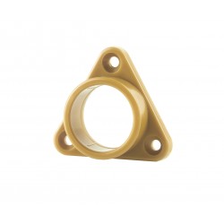 Rozeta trójkątna beż