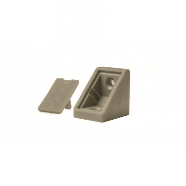 Kątownik pojedynczy z klapkami kaszmir